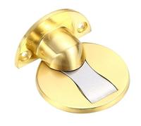 Fermaporta Da Pavimento Fermaporta magnetico invisibile in acciaio inox, antivento, senza fori(Golden-1pc)