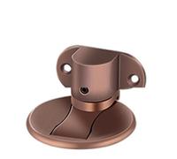Fermaporta Da Pavimento Fermaporta regolabile in acciaio inossidabile, anticollisione, for uso domestico, invisibile, a ventosa, magnetico, senza fori(Red brass)