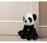Fermaporta Da Pavimento Pupazzo In Stoffa Imbottito di Sabbia Fermaporta per Casa e Ufficio Blocca Porta Finestra da Interno a Forma di Animale (Panda Giulio)