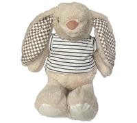 Fermaporta Da Pavimento Pupazzo In Stoffa Imbottito di Sabbia Fermaporta per Casa e Ufficio Blocca Porta Finestra da Interno a Forma di Animale (Rubbit Louis)