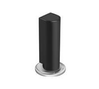 Fermaporta Da Pavimento Silenzioso Senza Perforazione | Ammortizzatore incorporato, base antivento, chiusura silenziosa, for porte da bagno e da interni