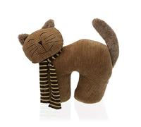 Fermaporta Decorativo a Forma di Animale in Tessuto - Pesante 1,5 kg per Porte Interne, Casa e Ufficio - Modelli Assortiti(Kitty)