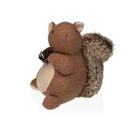 Fermaporta Decorativo a Forma di Animale in Tessuto - Pesante 1,5 kg per Porte Interne, Casa e Ufficio - Modelli Assortiti (Squirrely)