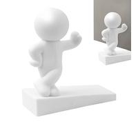 Fermaporta decorativo a forma di Buddy, protegge i vostri pavimenti, stabile e antigraffio, per casa, appartamento, ufficio, hotel, soggiorno, camera da, garage (Y