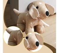 Fermaporta decorativo a forma di cane, fermaporta con peso, scultura con peso,