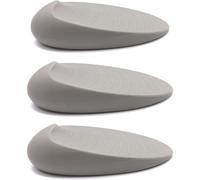 Fermaporta decorativo con design a cuneo a gradini per tappetino per mouse ergonomico, supporto poggiapolsi in memory foam e base in gomma