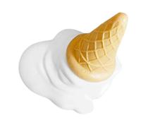 Fermaporta decorativo - della maniglia del pavimento, eccentrico | tappo di sicurezza | Tappo in stile crema ghiaccio con base per bordo inferiore, utilizzare graziosi supporti in gomma per la