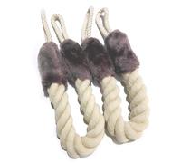 Fermaporta decorativo, in corda, anti-urto, per porte del patio, maniglie per camera da letto, 2 pezzi