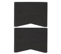 Fermaporta di grancassa - 2 blocchi, fissatore antiscivolo, accessorio per il gioco della batteria a percussione | La prevenzione dello scivolamento stabilizza il tappeto del tappeto tam