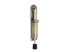 Fermaporta Easy Step Fermaporta Kickdown Supporto telescopico on/off caricato a molla Hardware casuale(Big-Green Bronze)