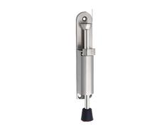 Fermaporta Easy Step Fermaporta Kickdown Supporto telescopico on/off caricato a molla Hardware casuale(Big-Silver)