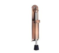 Fermaporta Easy Step Fermaporta Kickdown Supporto telescopico on/off caricato a molla Hardware casuale(Big-Red Bronze)