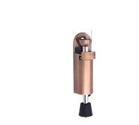 Fermaporta Easy Step Fermaporta Kickdown Supporto telescopico on/off caricato a molla Hardware casuale(Small-Red Bronze)