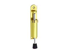 Fermaporta Easy Step Fermaporta Kickdown Supporto telescopico on/off caricato a molla Hardware casuale(Big-Gold)