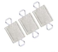Fermaporta elastico 10x8cm cotone morbido per porta elastica beige | Materiale in morbido cotone, riduce il rumore di sbattimento, design a strisce elastiche, si adatta alla maggior parte dei