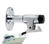 Fermaporta esterno, accessorio di sicurezza antivento | 6,9 cm, supporto per porta in lega di magnesio, con gancio, per recinzione, parete, nave da crociera, hotel, esterni, garage