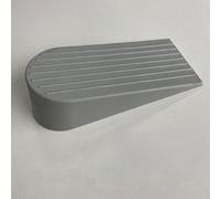 Fermaporta extra large resistente in TPR per casa, ufficio, hotel, design a cuneo antiscivolo, 16,4 x 7 cm, confezione da 2, nero