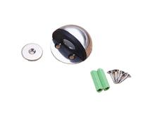 Fermaporta Fermaporta a doppia porta in acciaio inossidabile, senza chiodi, protezione da parete, paraurti, cuneo, supporto pavimento(Color2)