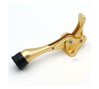 Fermaporta, fermaporta a mano - Altezza regolabile, antiscivolo for tutti i tipi di pavimento(Gold,138mm)