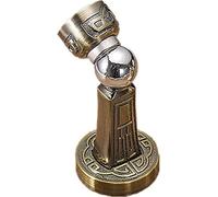 Fermaporta Fermaporta a Parete Fermaporta Antico, Antivento e Anti-Collisione, Paracolpi for Porta della Stanza Fermaporta Regolabile in Altezza, for Porta della Cucina del Bagno, glod(Bronze)