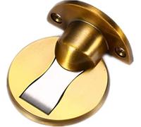 Fermaporta Fermaporta a parete Fermaporta invisibile a pavimento in lega di zinco, forte fermaporta magnetico Fermaporta regolabile in altezza, for porta della cucina del bagno, rosso(Silver)