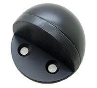 Fermaporta Fermaporta a pavimento a mezza cupola in acciaio inossidabile, anticollisione, protezione di pareti e porte, for casa, ufficio, antivento, nessuna necessità di perforazione(Noir)