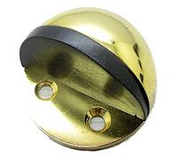 Fermaporta Fermaporta a pavimento a mezza cupola in acciaio inossidabile, anticollisione, protezione di pareti e porte, for casa, ufficio, antivento, nessuna necessità di perforazione(Gold)