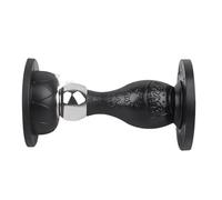 fermaporta Fermaporta Cuscinetto anti-collisione in silicone trasparente Dispositivo di aspirazione della porta Nessuna foratura con tenuta di nastri adesivi ferma porta(Svart)