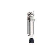 Fermaporta Fermaporta Easy Step Kickdown Supporto telescopico on/off caricato a molla Hardware casuale(Small-Silver)