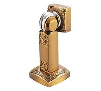 Fermaporta fermaporta, fermaporta a pavimento con viti, protegge pareti e porte ， tieni la porta aperta(Green Bronze)