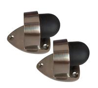 fermaporta Fermaporta for montaggio a pavimento resistente, in gomma, a prova di rumore, for casa, confezione da 2 ferma porta(Color1)