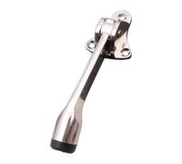 Fermaporta Fermaporta in gomma regolabile con rilascio one-touch a mani libere in multicolore(Brushed Steel)