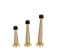 Fermaporta Fermaporta in ottone, fermaporta for bagno, resistente, for montaggio a parete, paracolpi, non magnetico, ferramenta for porte(100mm)