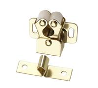 Fermaporta - Fermaporta magnetica | Chiudiporta in acciaio inossidabile | Hardware di bloccaggio a doppio rullo per fermo per mobili | Fermaporta per armadio | Fibbia per porta