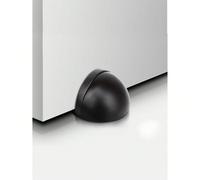 Fermaporta, Fermaporta magnetico a piede, Fermaporta commerciale moderno nero, Accessori per il bagno, Fermaporta esterno alla base della porta, Decorazione per la casa (Serrare le viti dopo l'install
