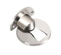 fermaporta Fermaporta magnetico Fermaporta autoadesivo montato a pavimento, senza trapano, supporto magnetico for porte spazzolate ferma porta(Silver)