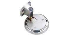 fermaporta Fermaporta magnetico Fermaporta regolabile Installazione con foratura for vari tipi di porte Fisso a pavimento ferma porta(Silver)