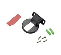 Fermaporta Fermaporta magnetico for porta, fermaporta invisibile, montaggio a parete e pavimento, fermo di sicurezza in acciaio inox, ventosa for, forniture for camera da letto(Black)