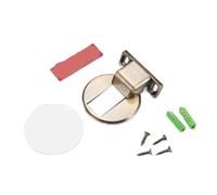 Fermaporta Fermaporta magnetico for porta, fermaporta invisibile, montaggio a parete e pavimento, fermo di sicurezza in acciaio inox, ventosa for, forniture for camera da letto(Bronze)