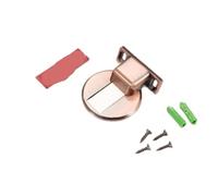 Fermaporta Fermaporta magnetico for porta, fermaporta invisibile, montaggio a parete e pavimento, fermo di sicurezza in acciaio inox, ventosa for, forniture for camera da letto(Red Bronze)