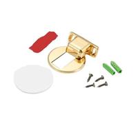 Fermaporta Fermaporta magnetico for porta, fermaporta invisibile, montaggio a parete e pavimento, fermo di sicurezza in acciaio inox, ventosa for, forniture for camera da letto(Golden)