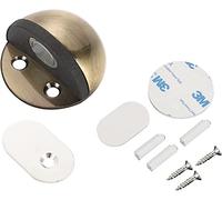 Fermaporta, Fermaporta magnetico in acciaio inox, fermaporta a mezzaluna, 45x45x26 mm, multicolore(Green)