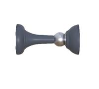 fermaporta Fermaporta magnetico in silicone Fermaporta senza foratura con nastri adesivi 3D Mantieni le porte aperte for un montaggio più forte magnetico(Grey)