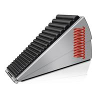 fermaporta Fermaporta Regolabile For Impieghi Gravosi, Molla Con Staffa, Robusto In Acciaio Inossidabile, Adatto A Qualsiasi Parte Inferiore Di Porta For