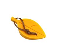 Fermaporta, fermaporta, sicurezza in silicone a foglia creativa I bambini possono appendere il tappo della porta antivento e la scheda della porta di sicurezza anti-pizzico(Yellow)