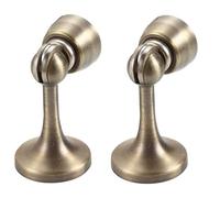 Fermaporta for interni for proteggere le pareti, forte magnetico in lega di zinco ispessito for porta aspirazione a parete anticollisione a terra camera da letto bagno fermaporta(Copper)