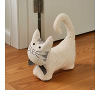 Fermaporta Gatto Decorativo per Prevenzione Porta Silenziosa Utilizzando Cotone