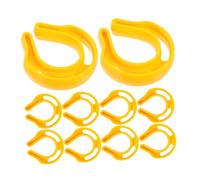 Fermaporta Gialla per Ragazzo Ragazza Antischiacciamento Dita Plastica 10 | Installazione Semplice, Design Ispessito, Uso Versatile in Casa e Bagno
