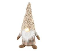 Fermaporta Gnomi in festa L'Oca Nera beige con led 1XM1065.10