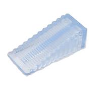 fermaporta Gomma antiscivolo Non c'è bisogno di praticare fori Può spostare Fermaporta Uso domestico Cuneo anteriore anticollisione Casa(Transparent-Large)